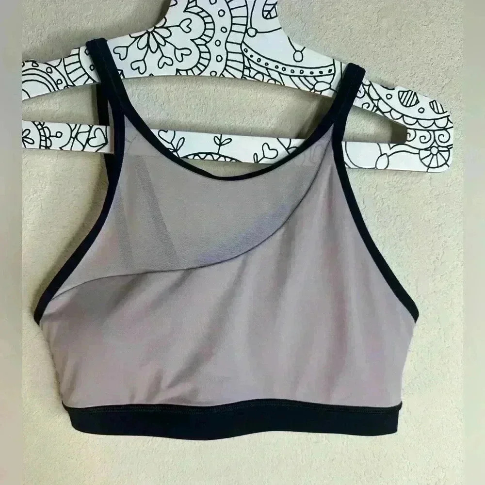 Lululemon Forget The Rest Bra Smoky Blush / Black size 6